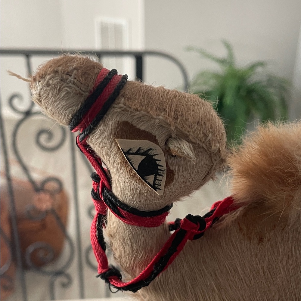 Charming Brown Vintage Camel Decor from Egypt - Picture 7 of 7